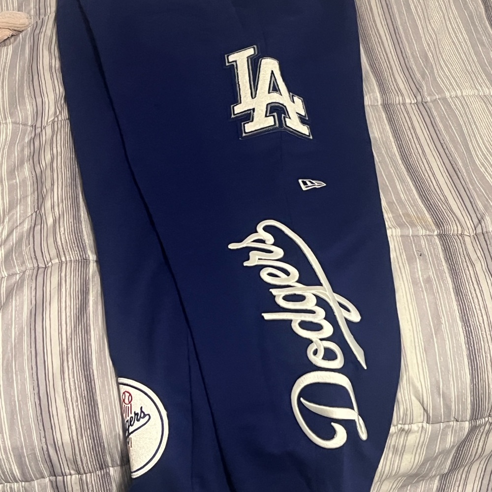 New Era Blue Dodgers Heavy duty Sweat Pants